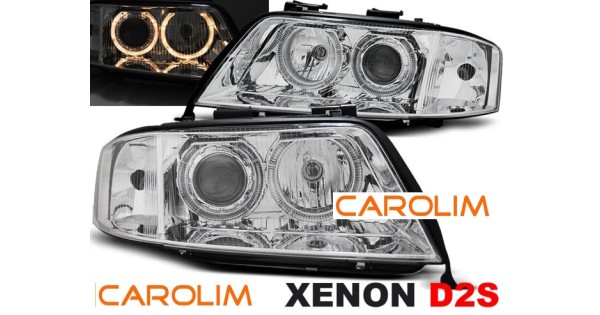 Audi A6 C5 angel eyes xenon esituled