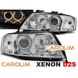 Audi A6 C5 angel eyes xenon esituled
