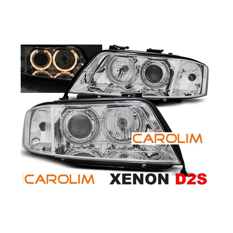 Audi A6 C5 angel eyes xenon esituled