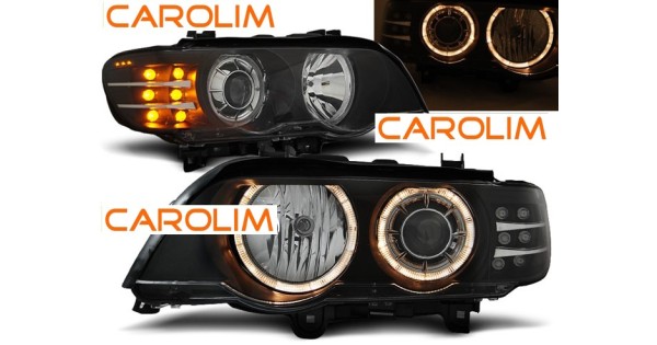 BMW X5 angel eyes esituled