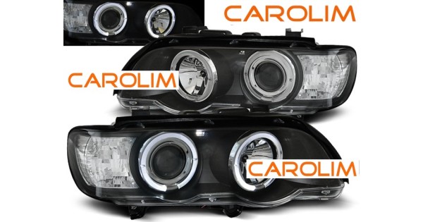BMW X5 CCFL angel eyes esituled