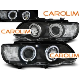 BMW X5 CCFL angel eyes esituled