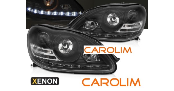 Mercedes W220 DRL xenon esituled