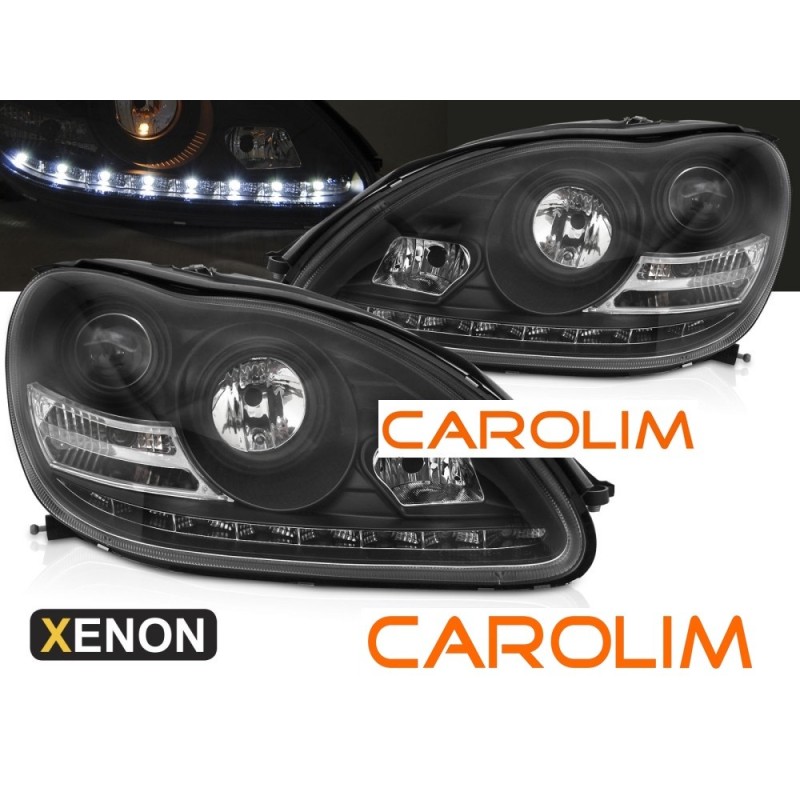 Mercedes W220 DRL xenon esituled