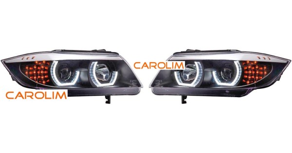 BMW E90 3D angel eyes esituled
