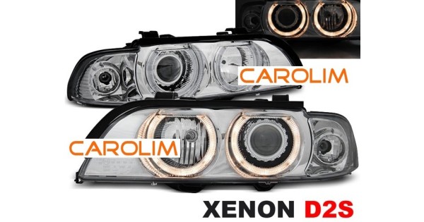 BMW E39 angel eyes xenon esituled