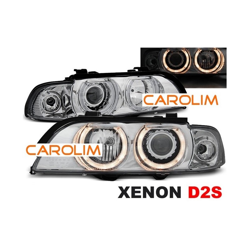 BMW E39 angel eyes xenon esituled