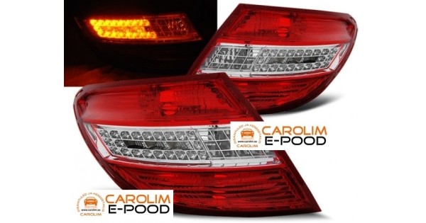 Mercedes W204 LED tagatuled