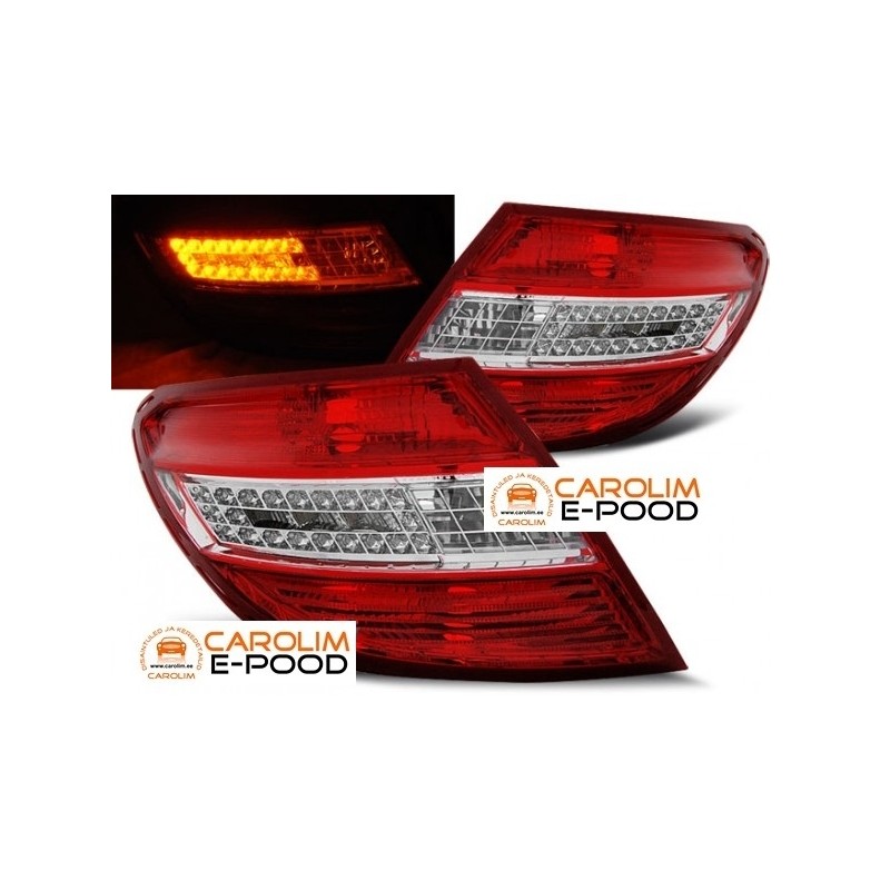 Mercedes W204 LED tagatuled