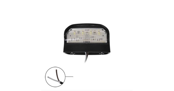 Haagise LED numbrituli, 12V/24V