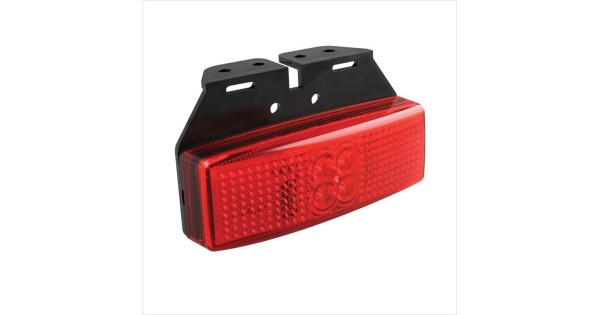 Haagise LED märgistustuli, punane 12V/24V