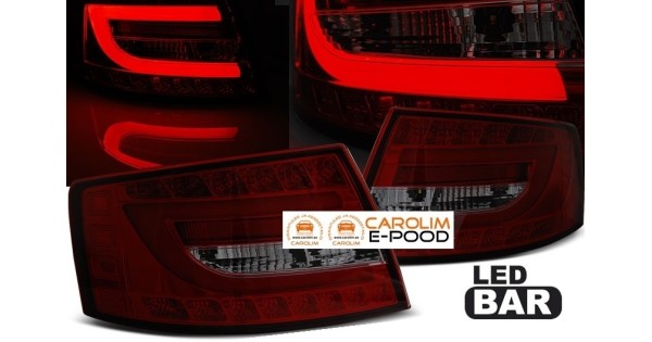 Audi A6 C6 LightBar LED tagatuled