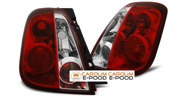 Fiat 500 LED tagatuled