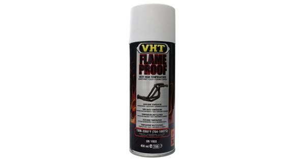 VHT Flameproof aerosoolvärv (valge)
