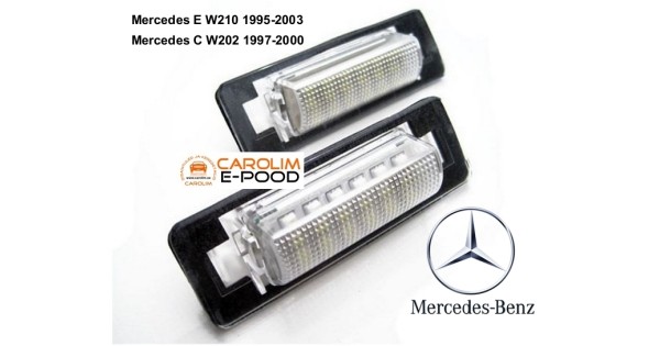 Mercedes LED numbrituled