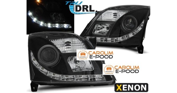 Opel Vectra C DRL xenon esituled