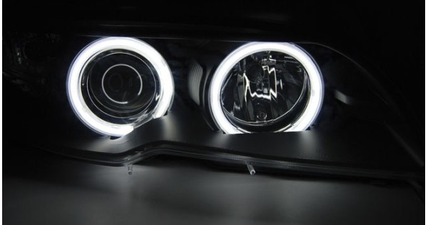 BMW E46 Coupe CCFL angel eyes esituled