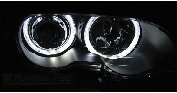 BMW E46 Coupe LED angel eyes esituled