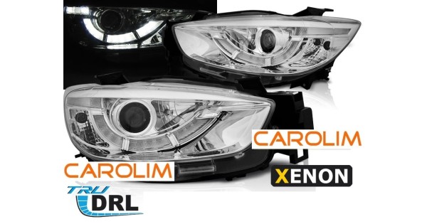 Mazda CX-5 DRL xenon esituled